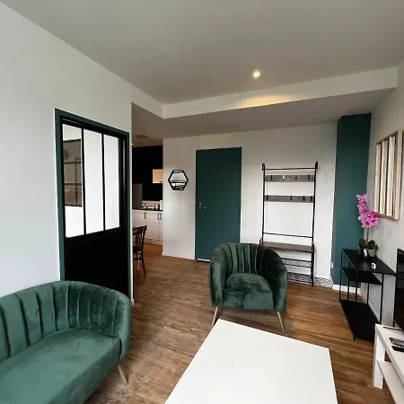 Apartman T2 Bis Proche Gare Et Centre - Parking Proche