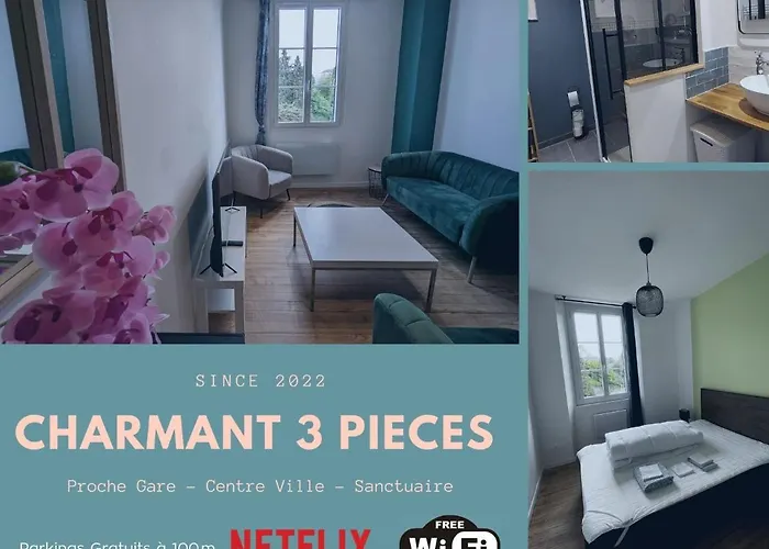 T2 Bis Proche Gare Et Centre - Parking Proche